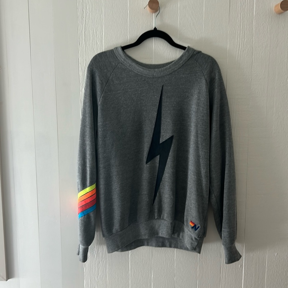 Lightning bolt sweater